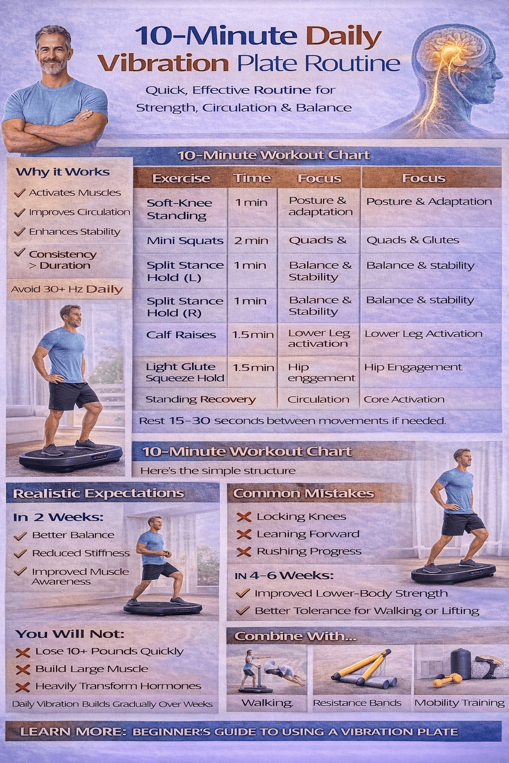 10-Minute Daily Vibration Plate Routine