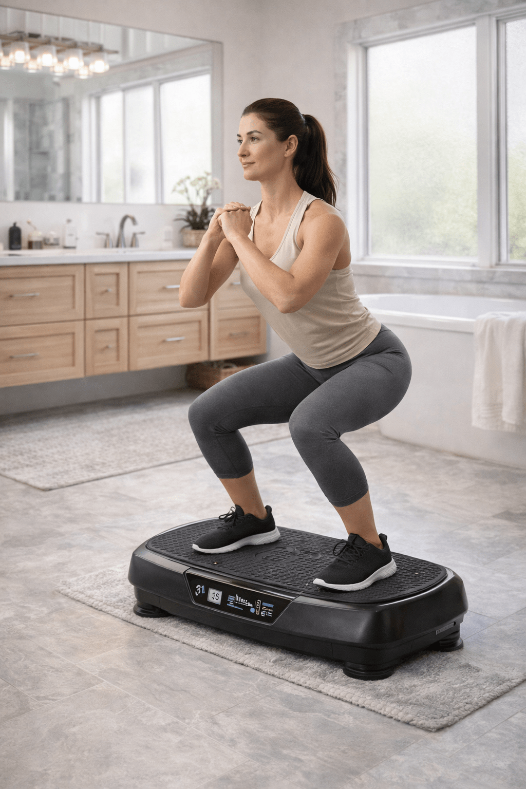 How To Stand On A Vibration Plate Correctly