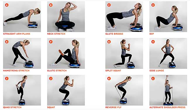 LifePro Waver Vibration Plate Exercises You Can Do at Home