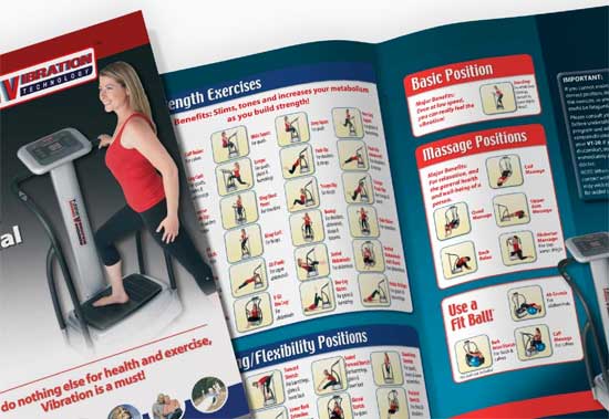 Free T-Zone Vibrate Plate Exercise Workbook